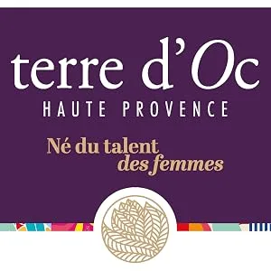 Terre d'Oc Organic Blue Green Oolong Tea 100 g - Logo terre d