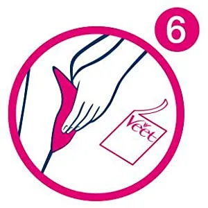 Veet EasyWax Wax Fabric Strip Refills - 24 Strips - Easy Wax 6