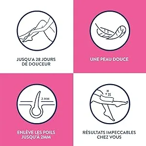 Veet EasyWax Wax Fabric Strip Refills - 24 Strips - product information 8