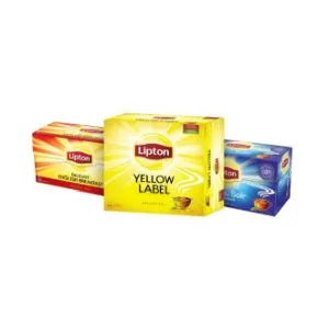 Lipton Black Tea Peach and Mango Taste Vitality Rainforest Alliance Certified 20 Bags - Thés Noirs Standards