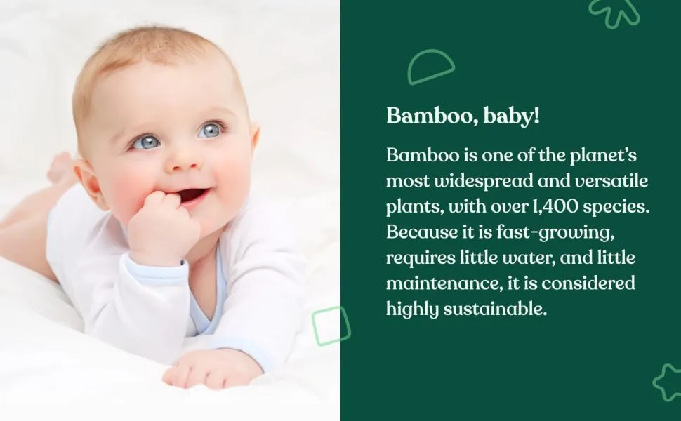 Naturally Natures Bamboo Disposable Diaper Liners (2PK) 200 Sheets Gentle and Soft, Chlorine and Dye-Free, Unscented, Biodegradable Inserts (Set of 2) 200 Liners - bamboo liners for reusable diapers
