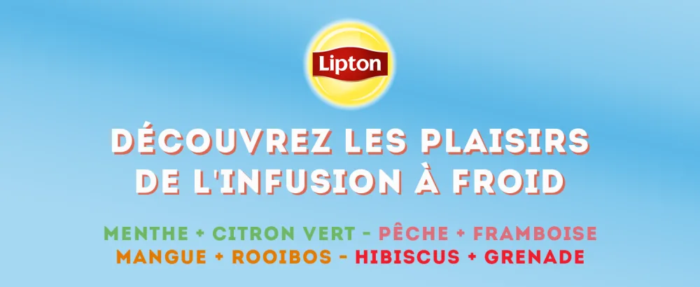 Lipton Cold Brew Cold Infusion Lemon & Mint Taste Ideal for Ice Tea Ingredients of 100% Natural Origin 6x15 Pyramid Bag - cold