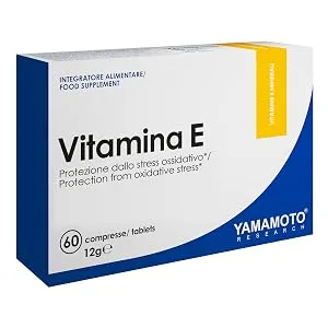 YAMAMOTO RESEARCH Vitamin E 60mg 60 Tablets Cellular Protection against Oxidative Stress - product information 1