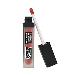 Sleek MakeUP Matte Me XXL Liquid Lipstick - High Impact Color - Smudge and Transfer Resistant - Vino Tinto - 5 ml - Anniversaire