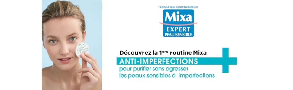 Mixa Expert Sensitive Skin Very active lotion Alcohol-free Anti-Imperfections - Pack of 2 - product information 1