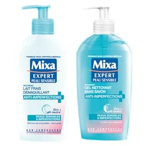 Mixa Expert Sensitive Skin Very active lotion Alcohol-free Anti-Imperfections - Pack of 2 - product information 4