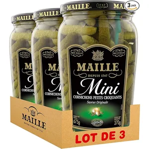 Maille Cornichons Mini L'Original 370 g - Pack of 3 - product information 2