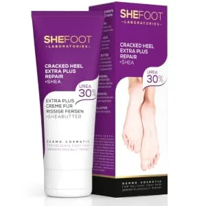 SHEFOOT Hypo-allergenic Cracked Heel Extra Plus Repair Cream 75 ml - product information 2