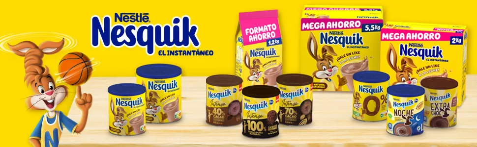 Nesquik Instant Soluble Cocoa 6 x 700g - Nesquik, instantané, cacao soluble