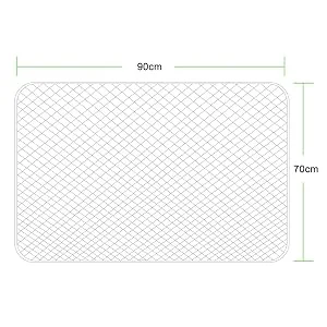 ECO inspired Cotton Baby Changing Pad Diaper Changing Pad Splashproof Changing Pad Liners, Ultra Soft Breathable Washable Reusable, Large Size 35.5x27.5, White, 2 PCS - Extra Large