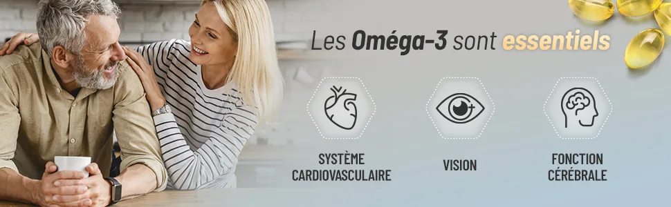 Omega 3 Wild Fish Oil - 33% EPA / 22% DHA - 100 Capsules - GPH Diffusion - image 2