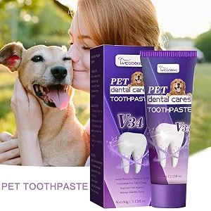 Cat Toothpaste - Freshens Breath Pet Toothpaste Safe and Effective Cat Oral Care Toothpaste for Dogs and Pets Stronrive - Conçu pour le bien-être buccal
