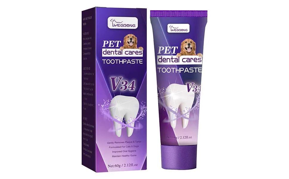 Cat Toothpaste - Freshens Breath Pet Toothpaste Safe and Effective Cat Oral Care Toothpaste for Dogs and Pets Stronrive - Dentifrice chaton
