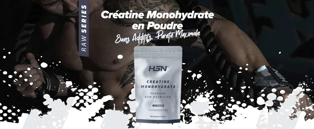 HSN Creatine Monohydrate Powder | Flavorless 150g | 100% Pure Creatine Monohydrate No Additives | No-GMO Vegan Gluten Free - creatina-fr-1