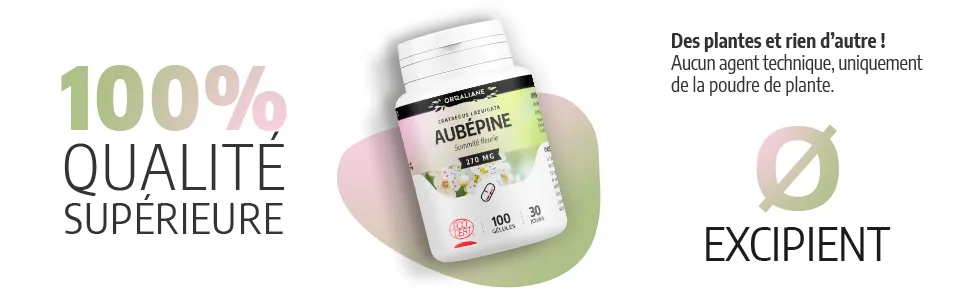 Hawthorn 270 mg - 200 capsules - Ecocert certified - Aubépine image 4
