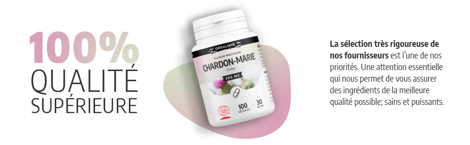 Milk Thistle 300 mg - 200 capsules - Ecocert certified - Chardon-Marie image 4