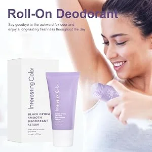 Roll On Deodorant - 1.7 Fl.oz Roll On Stop Odor Roll On for Women and Men Underarm Deodorant for Excessive Sweating Teksome - Transformez votre peau