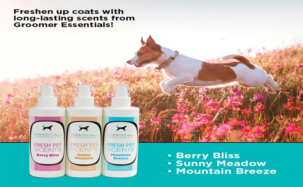 GROOMER ESSENTIALS Berry Bliss Cologne - 8 oz - Groomer Essentials Scent Collection