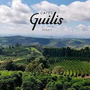 CAFES GUILIS FROM 1928 AMANDES DEL CAFE Decaffeinated Coffee Beans Intense Natural Blend 1 Kg - cafe