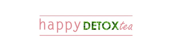 Mango and Strawberry Slimming Matcha Tea - Matcha Slim Tea - Weight Loss - Happy Detox Tea - 4 Week Treatment - 84g - logo HAPPYDETOXTEA