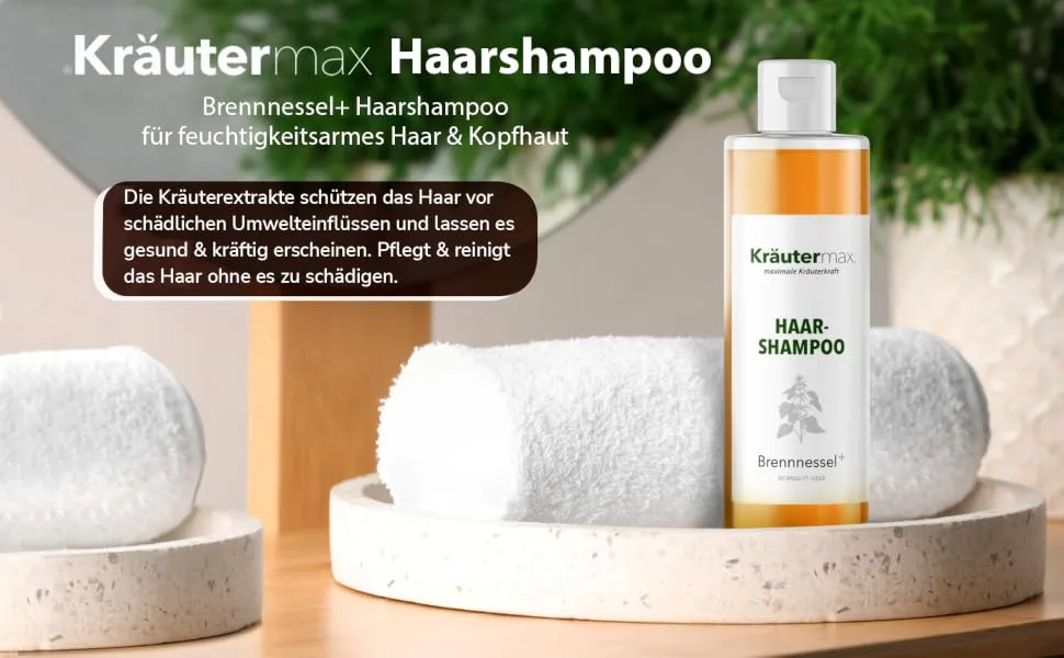 Nettle Shampoo Soap Care shampoo with nettle extract 1 x 250 ml - Shampooing à l