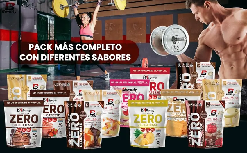 Beverly ZERO DELICATESSE | Hydrolyzed Whey Protein 80% | 1kg | Chocolate Cookies | Free Shaker for 1 Month - Protéines hydrolysées