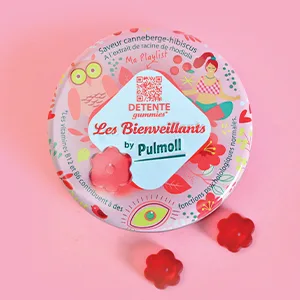 The Benevolent Energy Gummies by Pulmoll | Effective in 3 Minutes | Lemon Grapefruit Flavour - Gummies Détente