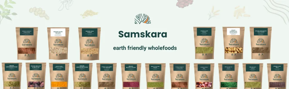 Acai Powder | Organic Organic | Samskara | (500g x 1 pack) - Banner