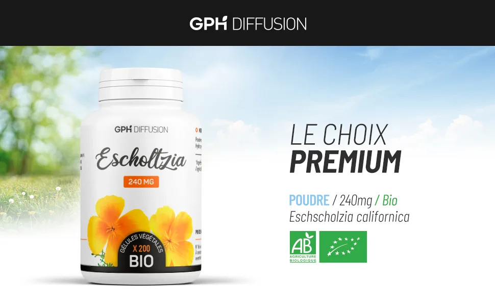 GPH Diffusion - 200 capsules ESCHOLTZIA BIO AB doses of 240 mg - image 1