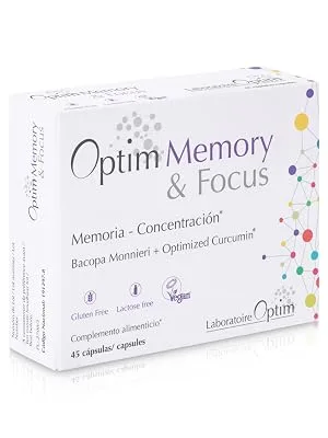 Bacopa Monnieri Brahmi Capsules - Turmeric Turmeric Longvida - 45 Capsules | Memory Concentration for Adults Teenagers Students - Food Supplement | Optim Memory - product information 2