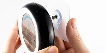 Reptile Terrarium Thermometer Humidity Gauge for Aquarium Tank with Touch Screen & Suction Cup - details