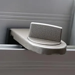 (Pack of 2) Kids Sliding Window Lock Child Safety Adjustable Sliding Door Infant Proof Security Lock Stopper Wedge - BB00728