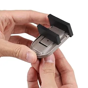 (Pack of 2) Kids Sliding Window Lock Child Safety Adjustable Sliding Door Infant Proof Security Lock Stopper Wedge - BB00728