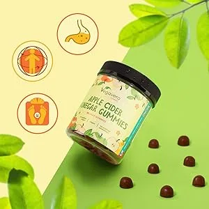 Apple Cider Vinegar Gummies | 94 Keto Gummies | No Added Sugars & Vegan | Digestion + Glycemia | Vegavero  - Apple cider gummies