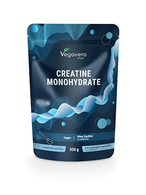 Creatine Monohydrate Powder 500g | 100% Pure & High Dosage | Muscle Mass + Performance | 147 Servings | Laboratory Tested | Vegan & No Additives | Vegavero  - product information 2
