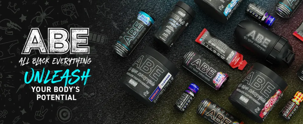 Applied Nutrition ABE Isotonic Drink Pre-Workout Drink Muscle Booster All Black Everything with Citrull - ABE range