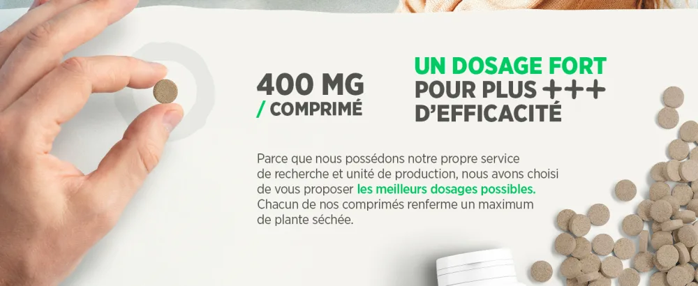 Organic Red Vine - 400 mg - 400 tablets - Bio Atlantic - image 3