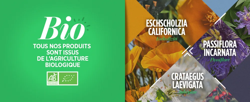 Passionflower Complex Hawthorn Escholtzia organic - 500 mg - 200 Tablets - Bio Atlantic - product information 5