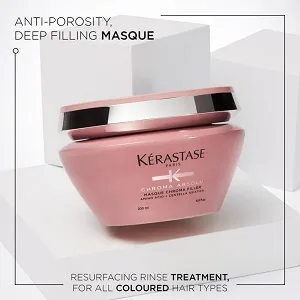 Kerastase Pack Chroma Absolu Bain Riche Shampoo 250 ml Chroma Absolu Strengthening Fondant 200 ml u - Kérastase Chroma Absolu Bain Riche Shampooing 250 ml, fondant fortifiant 200 ml et masque 200 ml