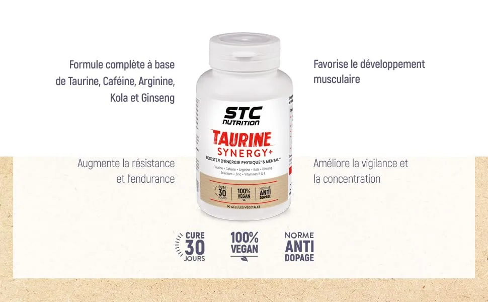 TAURINE SYNERGY + - taurine synergy