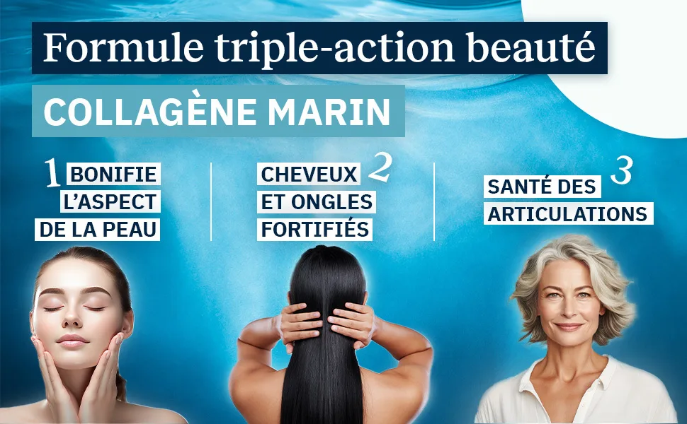 Type 1 & 2 Premium Marine Collagen with Vitamins C & E | 1200 mg Hydrolyzate for Skin Hair & Joints | High Absorption | 90 Capsules | TRYVITE - collagene marin , hydrolysé , acide hyaluronique , beauté cheuveux , tryvite collagene