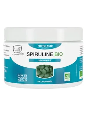 PHYTO-ACTIF | Spirulina | Phycocyanin & Vegetable Proteins | Natural Spirulina | 500 Tablets - product information 4