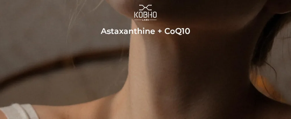 Astaxanthin Astapure | Natural Antioxidant Properties CoQ10 Extra Virgin Olive Oil | Benefits for Skin Sight and Heart - Astaxanthine + CoQ10