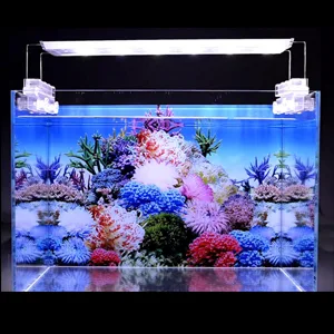ELEBOX New 20" x 48" Fish Tank Background 2 Sided River Bed & Lake Background Aquarium H:19.5"x L:48" A - Aquarium Background
