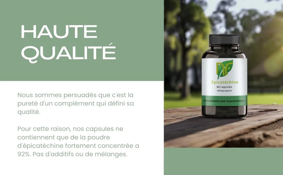 Epicatechin - 60 capsules - photo de capsules et gélules d
