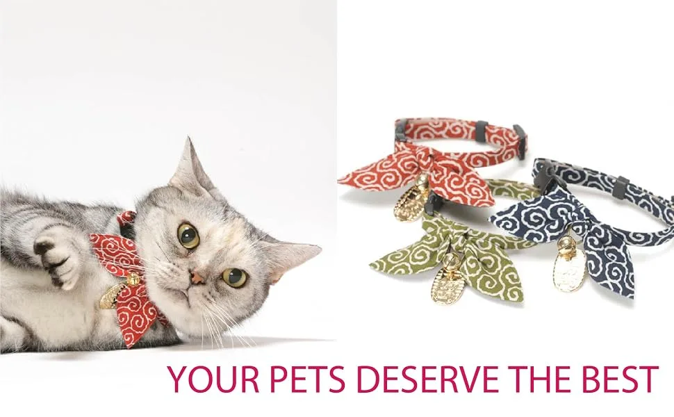 Necoichi Ninja Cat Collar Green - necoichi cat1st catfirst cat happydiniing dining raised food bowl raised water bowl