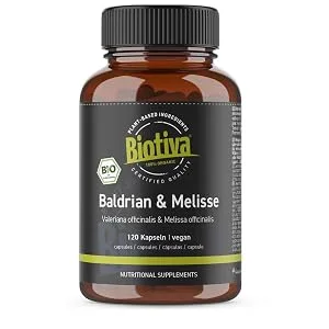Valerian Bio (150 capsules) - Capsules de valériane et de mélisse