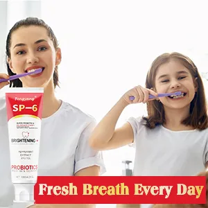 Fengyang Ultra Whitening Toothpaste SP-6 SP-6 Whitening Toothpaste whitening toothpaste toothpaste whitening toothpaste Probiotic Whitening Toothpaste - product information 4