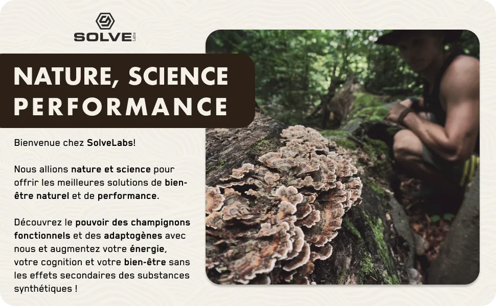 SOLVE Labs Premium Vegan & Kosher Cordyceps Capsules 43% Beta Glucans Extract 10:1 Zero Fillers and Additives 30g 60 Capsules 1 Month Supply - Cordyceps, Solve Labs