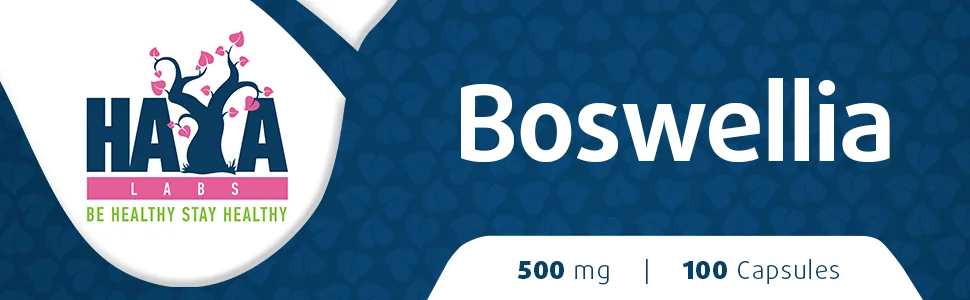 Haya Labs Boswellia 250mg 100 capsules - Boswellia